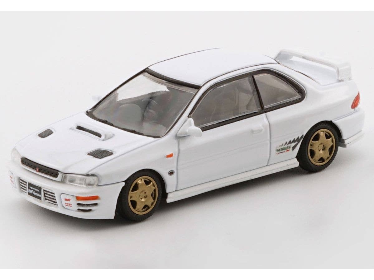 1/64 スバル インプレッサ WRX Type R 3-6 Gen ホワイト LHD