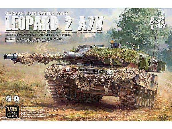 1/35 レオパルド2 A7V 主力戦車 塗装済キット