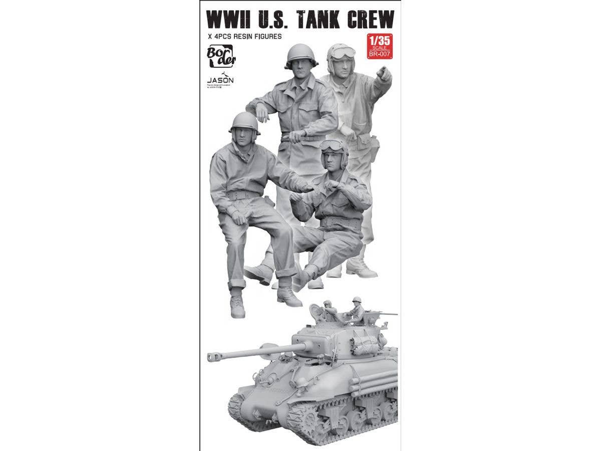 1/35 WWII U.S タンク クルー