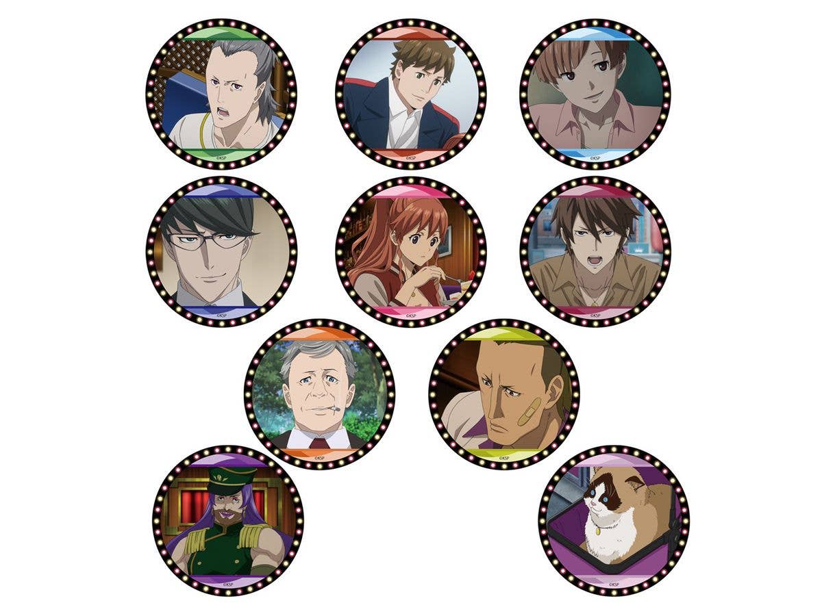 歌舞伎町シャーロック トレーディング缶バッジ 1Box 10pcs