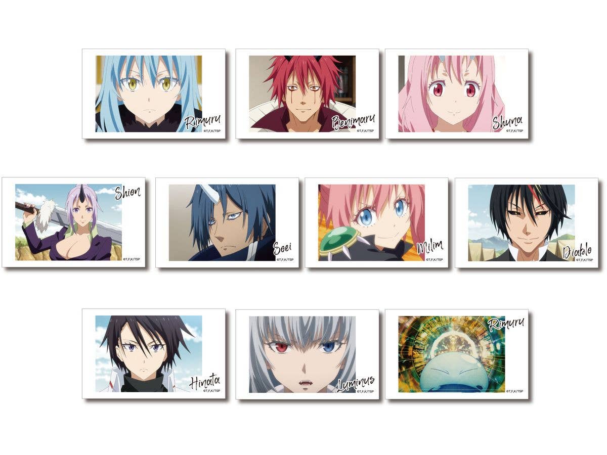 転生したらスライムだった件 トレーディングフォト風カード 1Box 10pcs