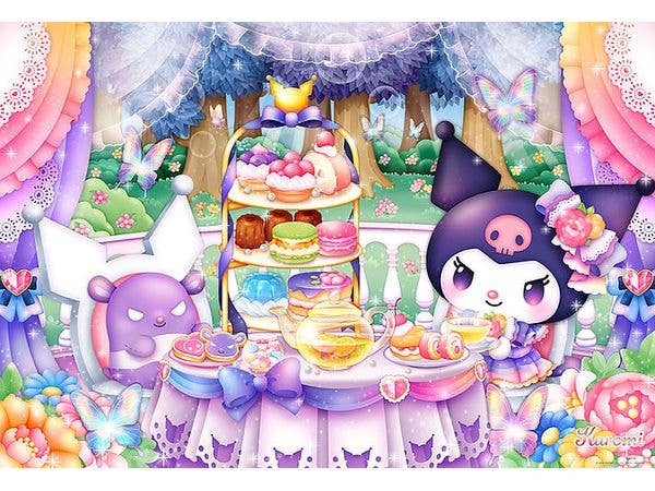 ジグソーパズル: クロミ 森のティータイム 1000P (72 x 49cm)