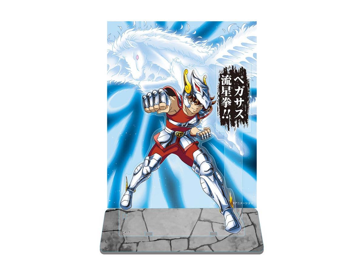 聖闘士星矢 銀河ドでかアクリルdeカード ペガサス流星拳
