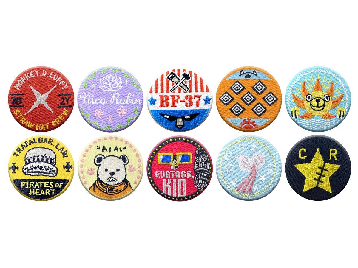 ワンピース 刺しゅうブローチ vol.2 1Box 10pcs