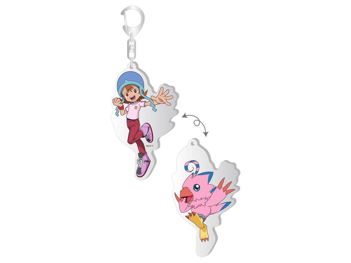 デジモンアドベンチャー: チェンジングアクリルキーホルダー 空 - ピヨモン