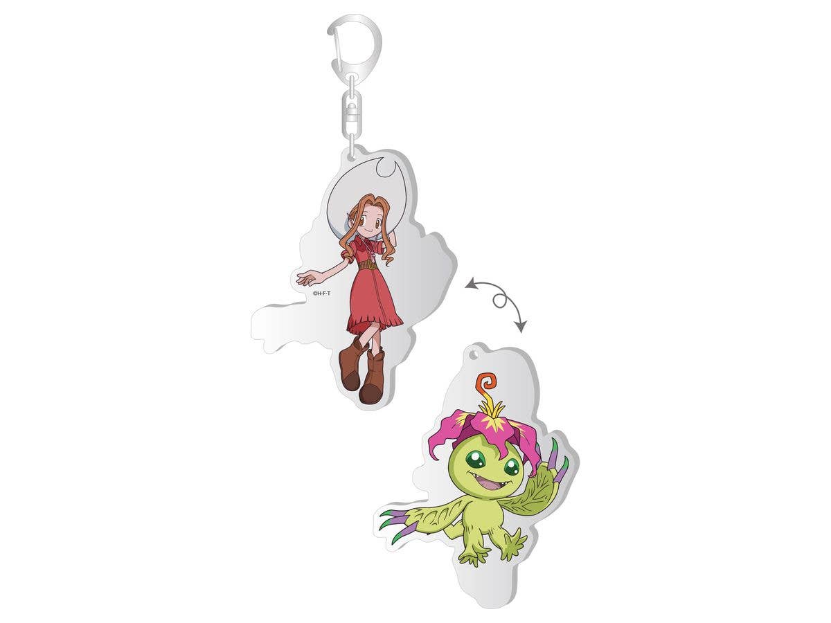 デジモンアドベンチャー: チェンジングアクリルキーホルダー ミミ - パルモン