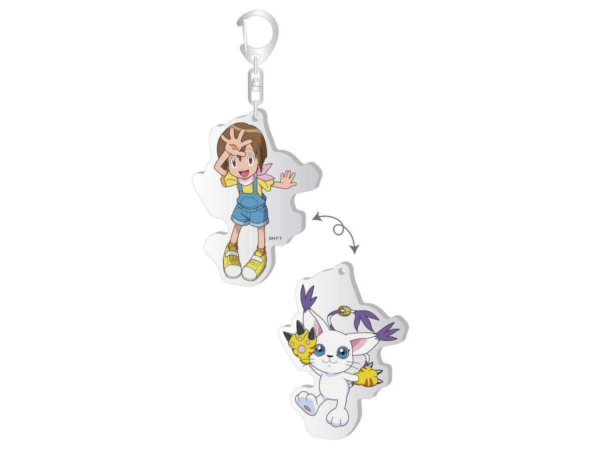 デジモンアドベンチャー: チェンジングアクリルキーホルダー ヒカリ - テイルモン