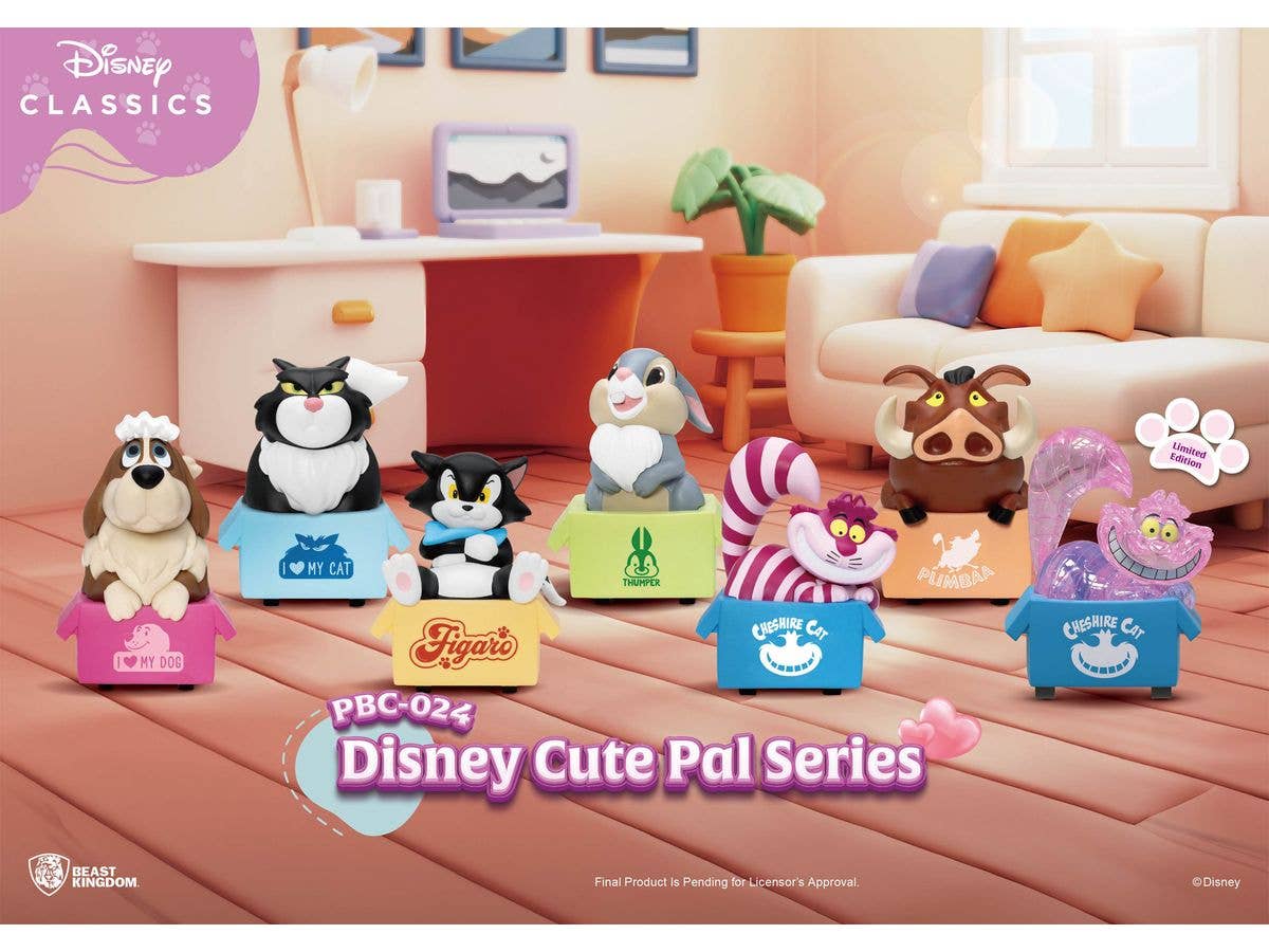 PBC-024 ディズニーかわいいプルトイカー ブラインドボックス 1Box 6pcs