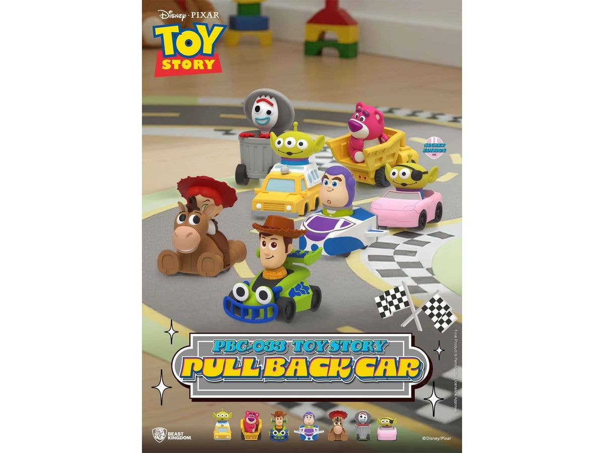 PBC-033 トイ・ストーリー プルバックカー ブラインドボックス 1Box 6pcs