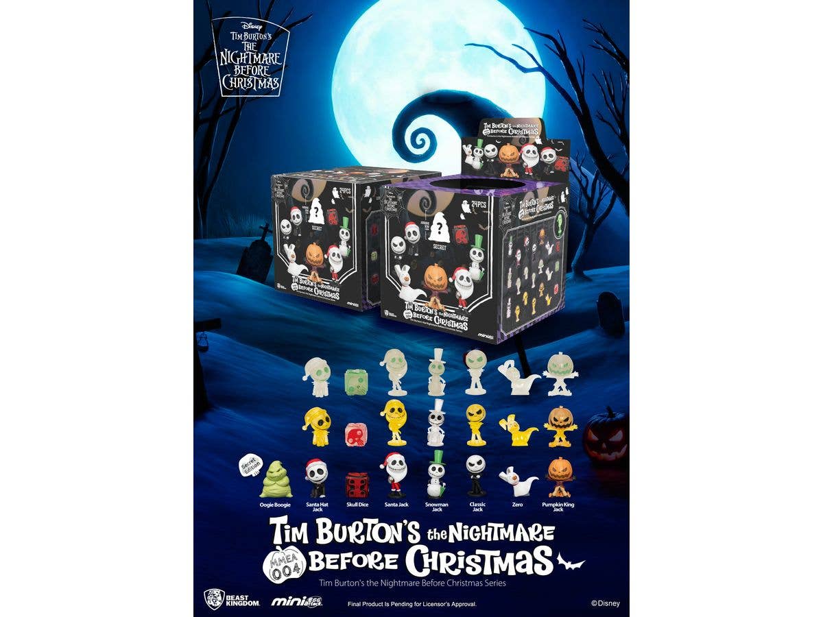 MMEA-004 ナイトメアー・ビフォア・クリスマス ミニブラインドバッグ セット 1Box 24pcs