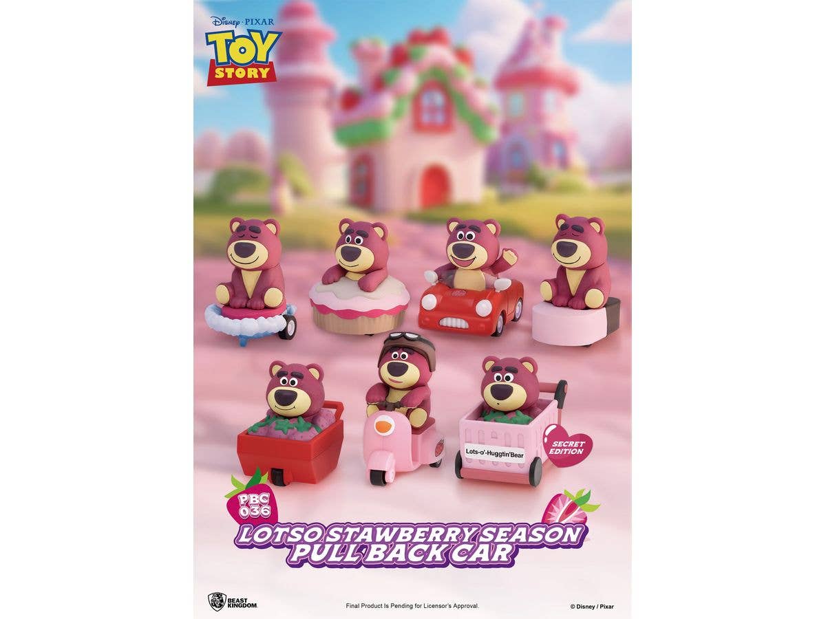 PBC-036 ロッツォ ストロベリーシーズン プルバックカー ブラインドボックス 1Box 6pcs