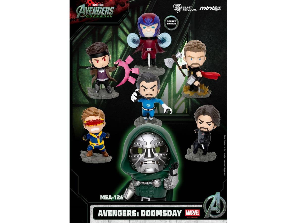 MEA-126 アベンジャーズ:ドゥームズデイ ブラインドボックスセット 1Box 6pcs