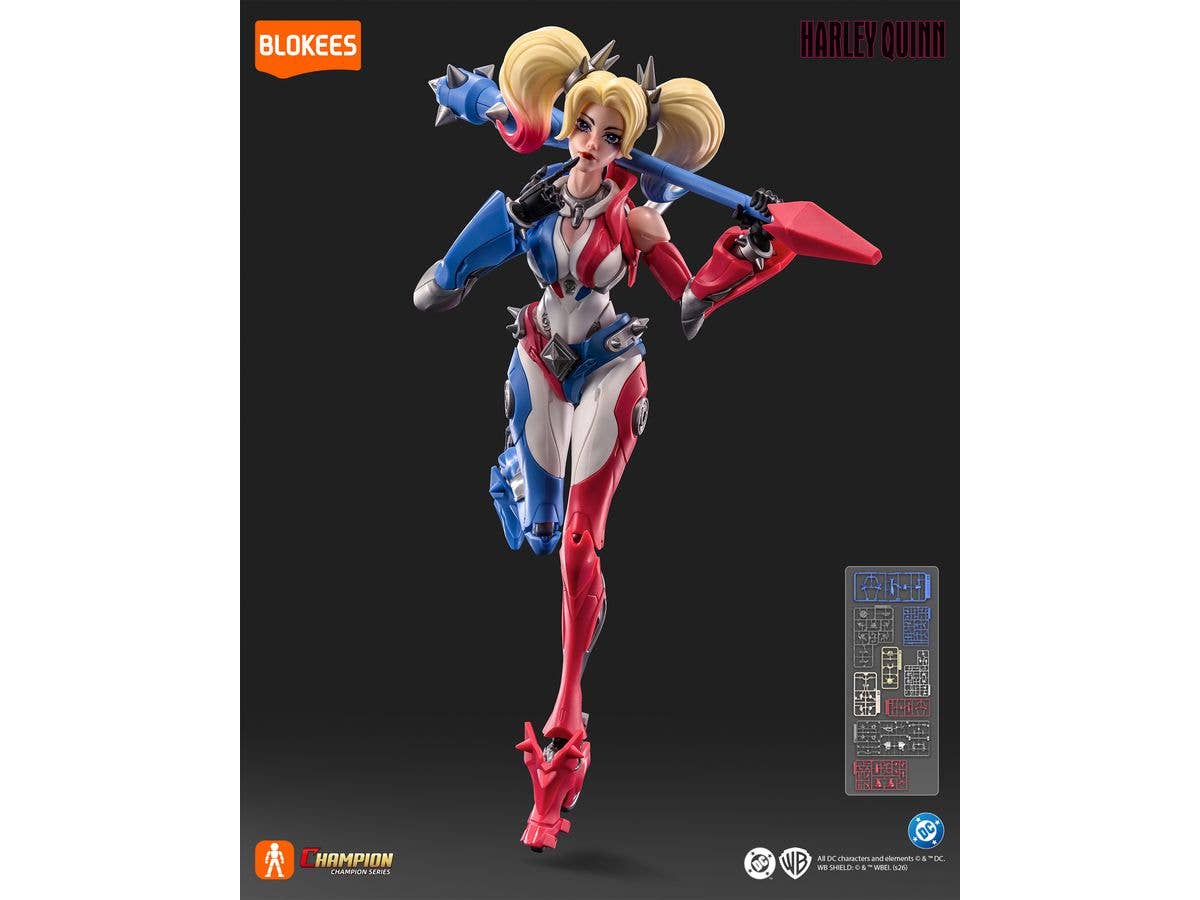Blokees モデルキット DCチャンピオンクラス04 ハーレイ・クイン