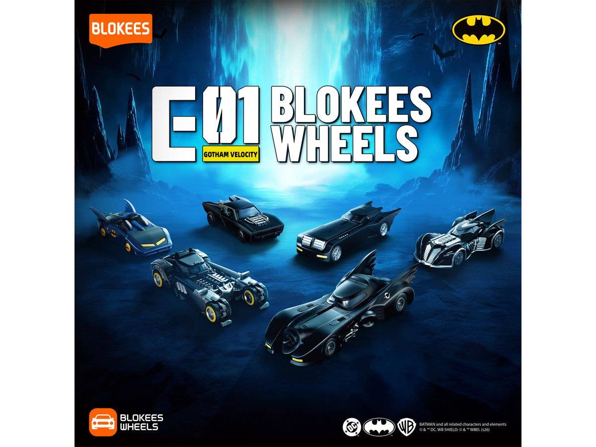 Blokees ホイールズバットマン E01 ゴッサム・ベロシティ75680 1Box 6pcs