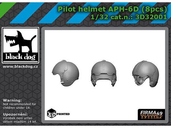 1/32 APH-6D パイロットヘルメット (8個入り)