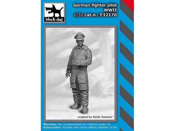 1/32 WW.II ドイツ戦闘機パイロット