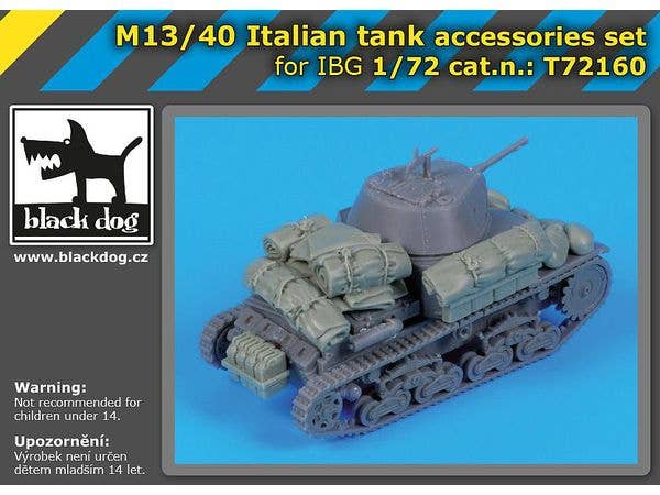 1/72 M13/40 イタリア戦車アクセサリーセット (IBG用)