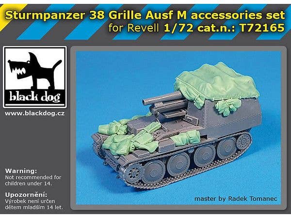 1/72 突撃戦車 38 グリレ Ausf Mアクセサリーセット (レベル用)