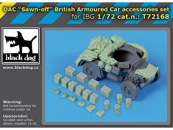 1/72 DAC ソーン・オフ イギリス装甲車 アクセサリーセット (IBG用)