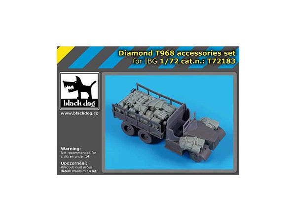 1/72 ダイヤモンド T968アクセサリーセット (IBG用)