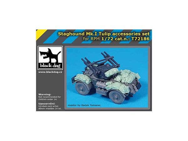 1/72 スタッグハウンド Mk.I チューリップアクセサリーセット (RPM用)