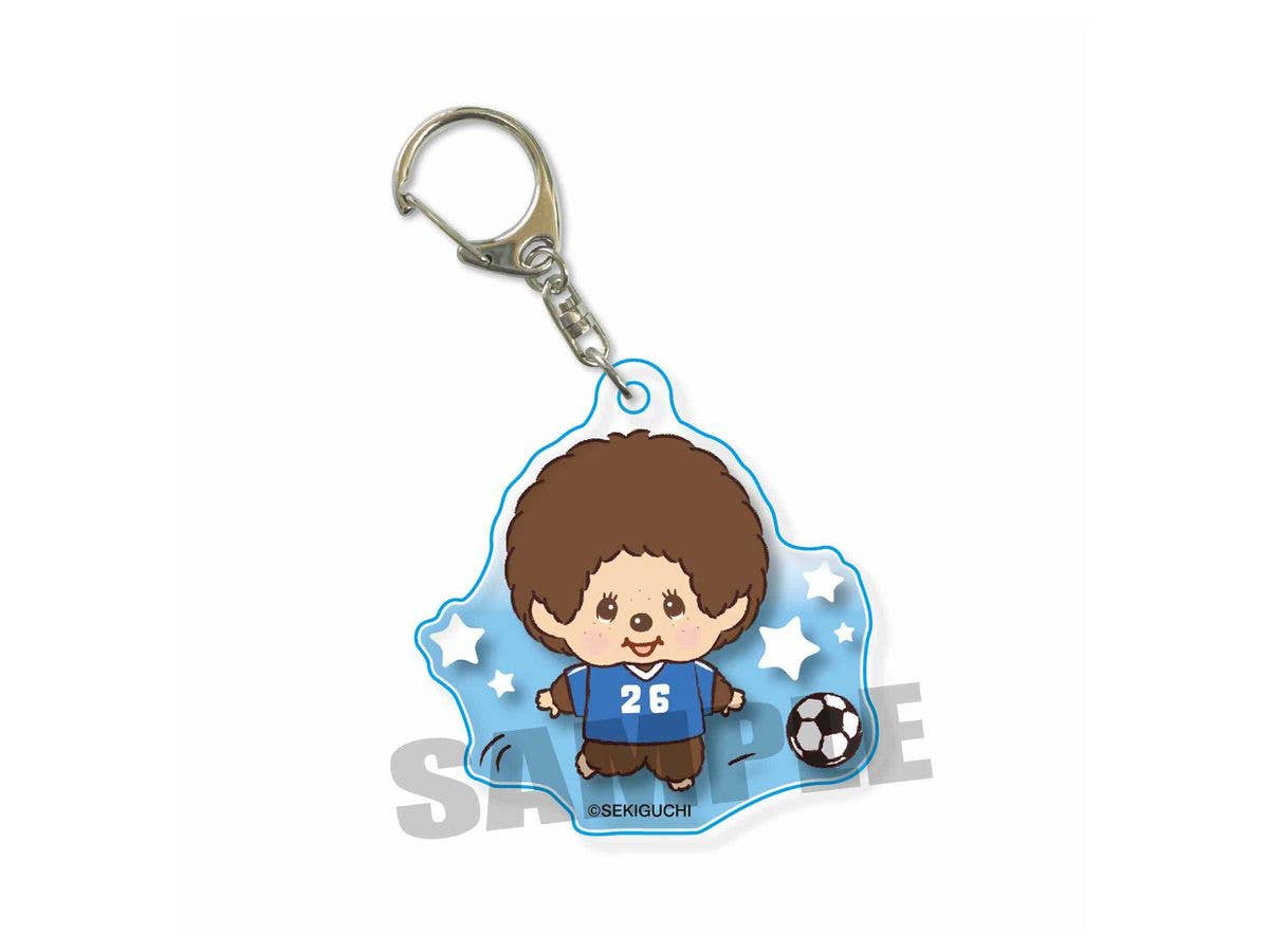 アクリルキーホルダー モンチッチ スポーツ/サッカー