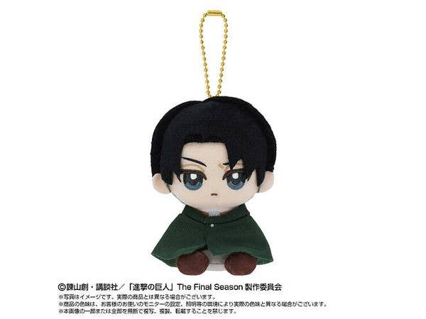 進撃の巨人: Chibiぬいおすわりマスコット リヴァイ
