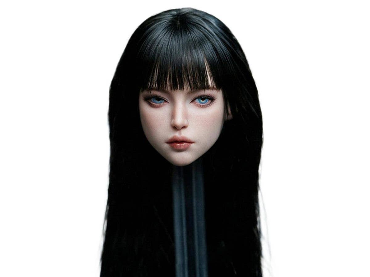 1/6 ボビトイズ 顔造シリーズ クララ 可動眼ヘッド ブラックヘア