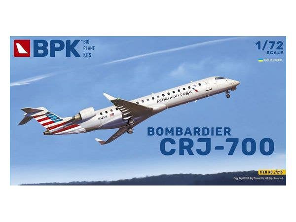 1/72 ボンバルディアCRJ 700 北米航空会社