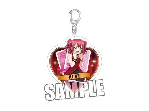 ラブライブ! サンシャイン!! アクリルキーホルダー 黒澤ルビィ マジシャンVer.