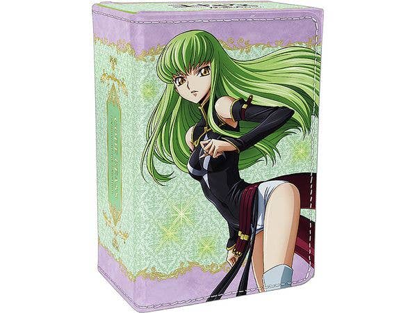 合皮製デッキケースW コードギアス 反逆のルルーシュ C.C. Ver.3