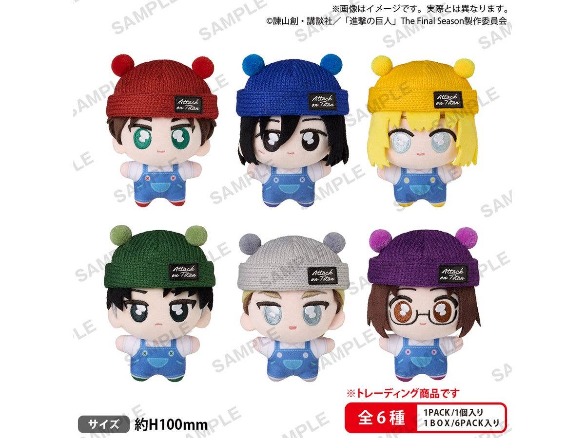 てくとも 進撃の巨人 1Box 6pcs