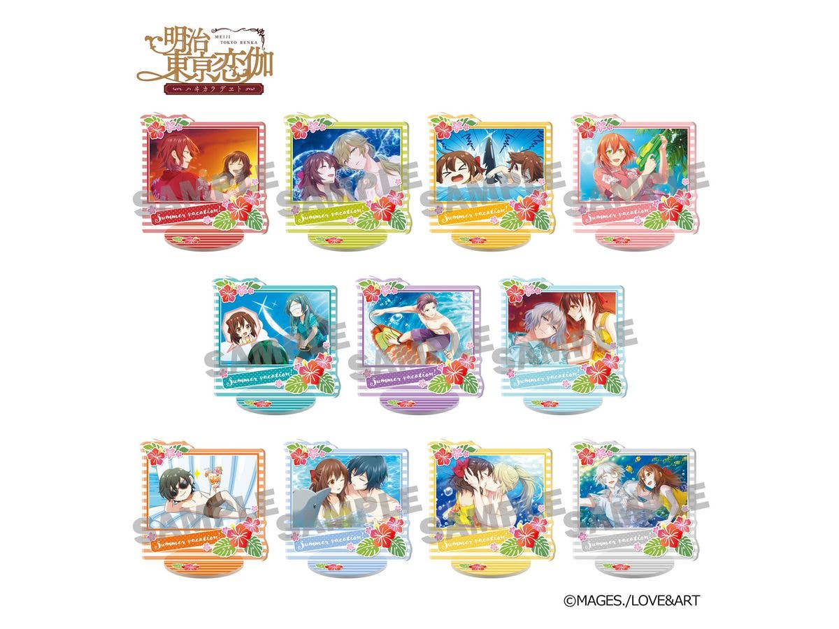 明治東亰恋伽 ハイカラデート アクリルスタンドフィギア 1Box 11pcs
