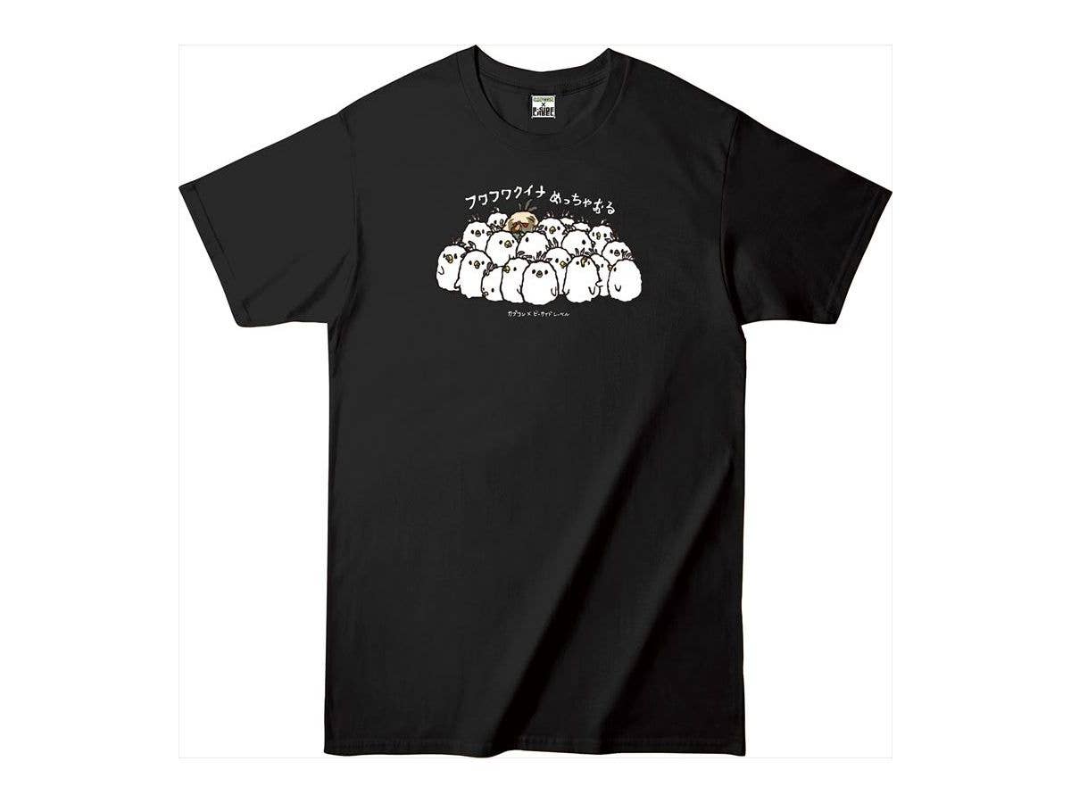 MHW:アイスボーン Tシャツ B-SIDE LABEL フワフワクイナめっちゃおる L