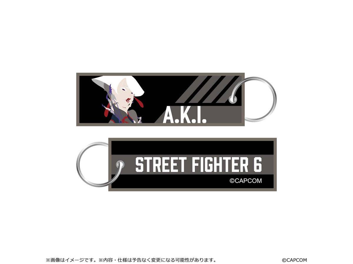 ストリートファイター6 フライトタグキーホルダー A.K.I.