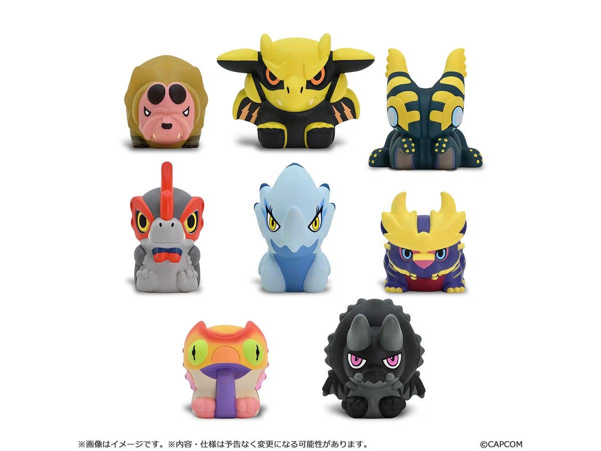 カプコンフィギュアビルダー フィンガーパペット モンスターハンター Vol.3 1Box 8pcs