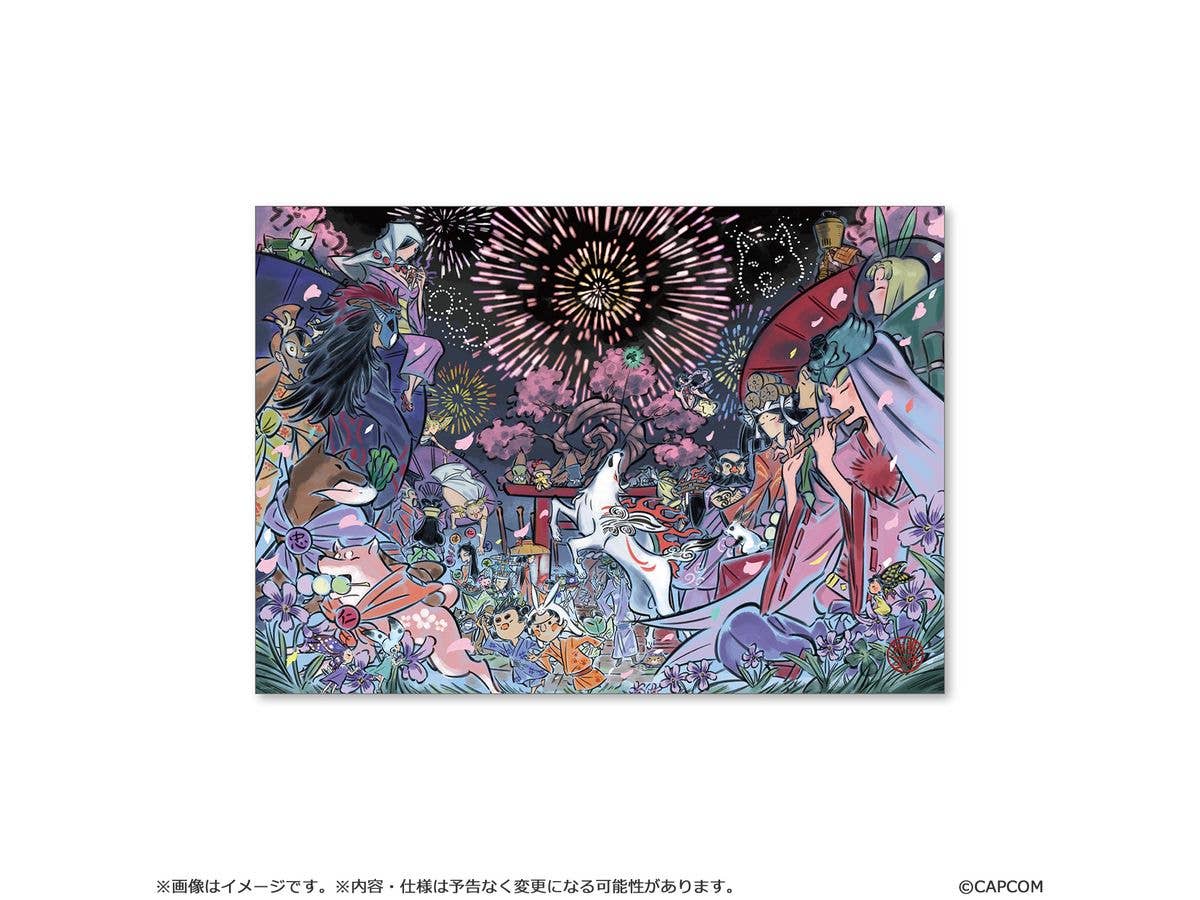 大神: 大神20周年記念 復刻アート企画 B2ポスター 島崎麻里 作 大神11周年より