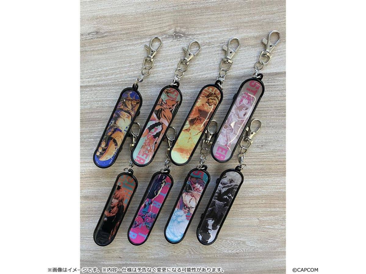ストリートファイター6 フィンガースケートボードキーホルダーコレクション Vol.1 1Box 8pcs