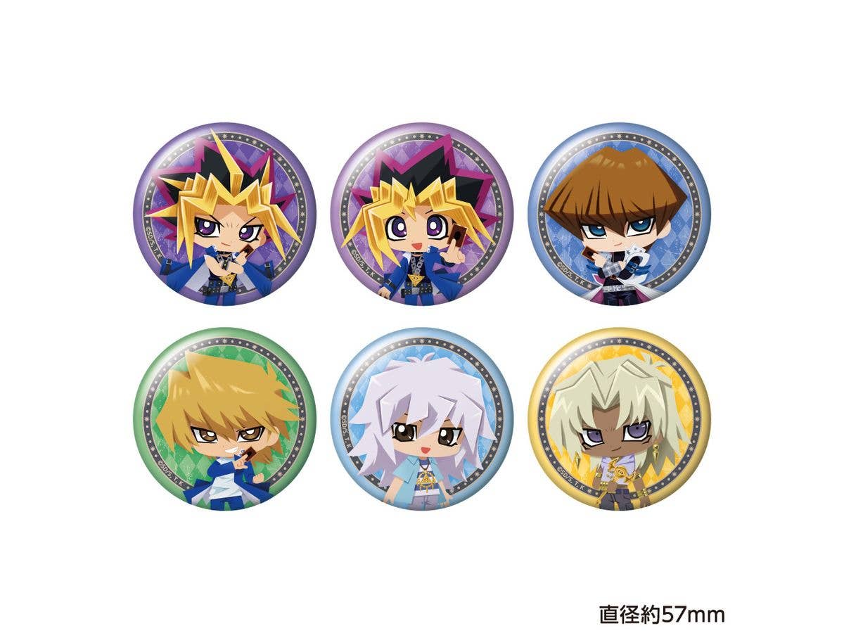 遊戯王デュエルモンスターズ: トレーディングちびキャラ缶バッジ / Vol.1 1Box 6pcs