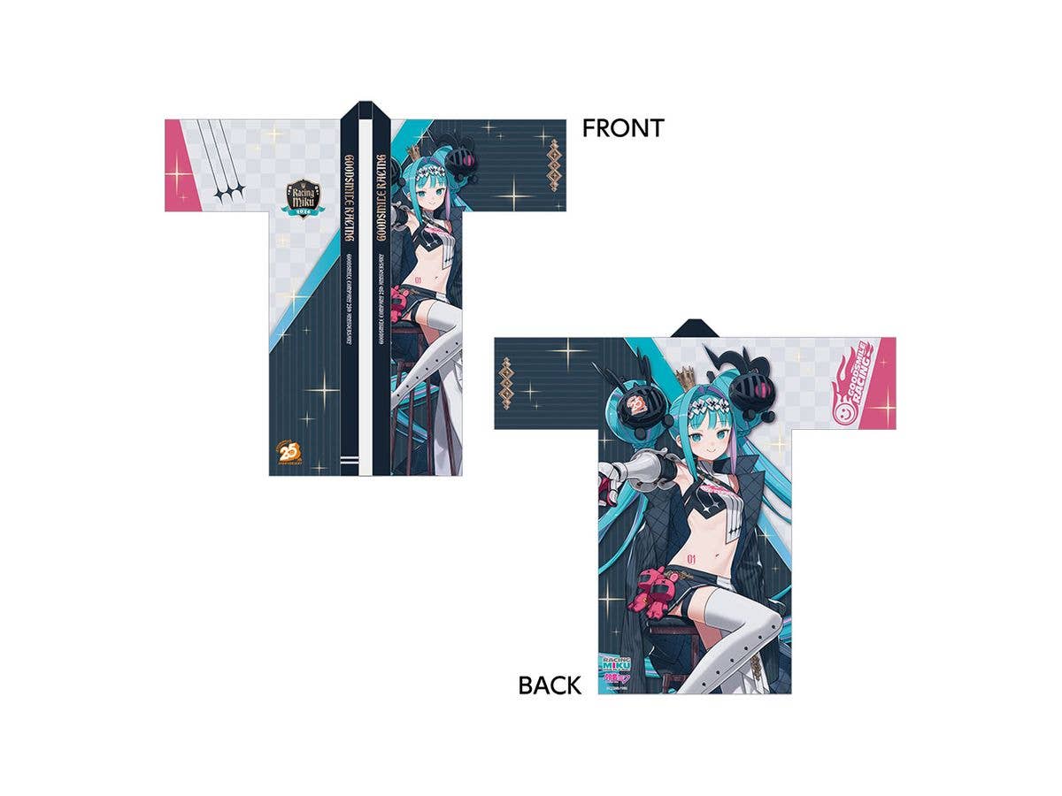 初音ミク GTプロジェクト: レーシングミク 2026 Good Smile Company 25th ロング丈フルグラフィックハッピ