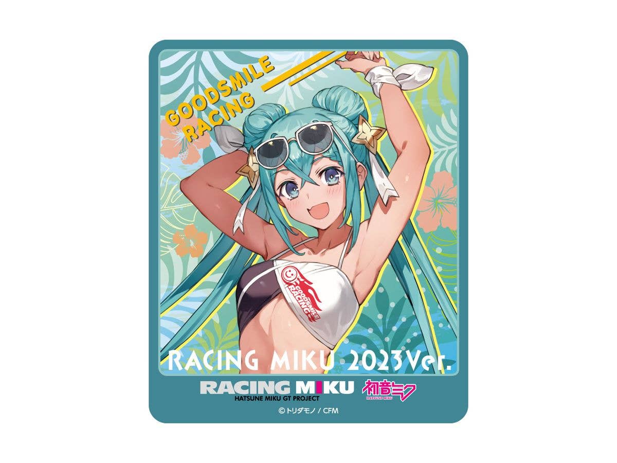 レーシングミク 2023 Tropical Ver. マグネットカーステッカー