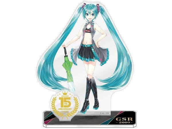 初音ミク GTプロジェクト 15周年記念 アクリルスタンド 2009Ver.