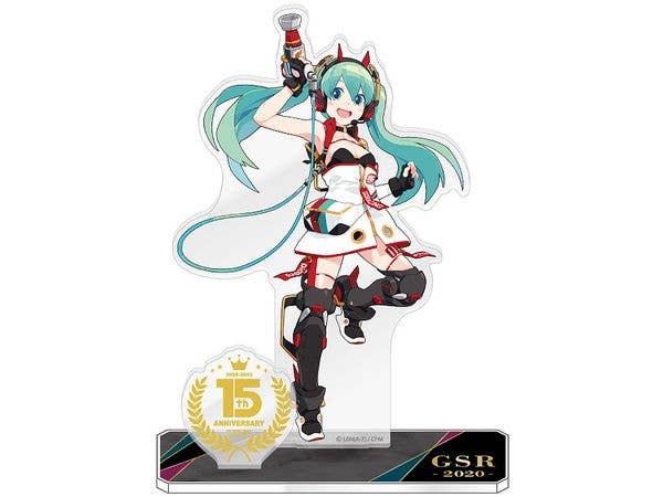 初音ミク GTプロジェクト 15周年記念 アクリルスタンド 2020Ver.