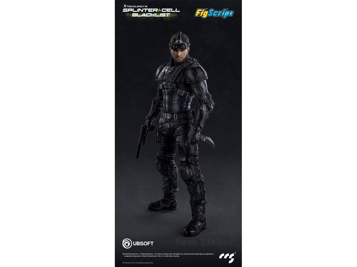 1/12 FigScriptシリーズ Splinter Cell(スプリンターセル) Sam Fisher(サム・フィッシャー)