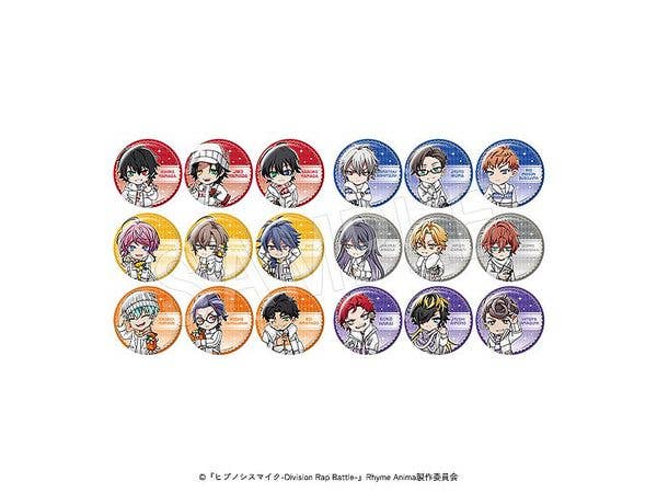 ヒプノシスマイク-Division Rap Battle- Rhyme Anima + トレーディングホロ缶バッジ ツリービレッジver. 1Box 18pcs