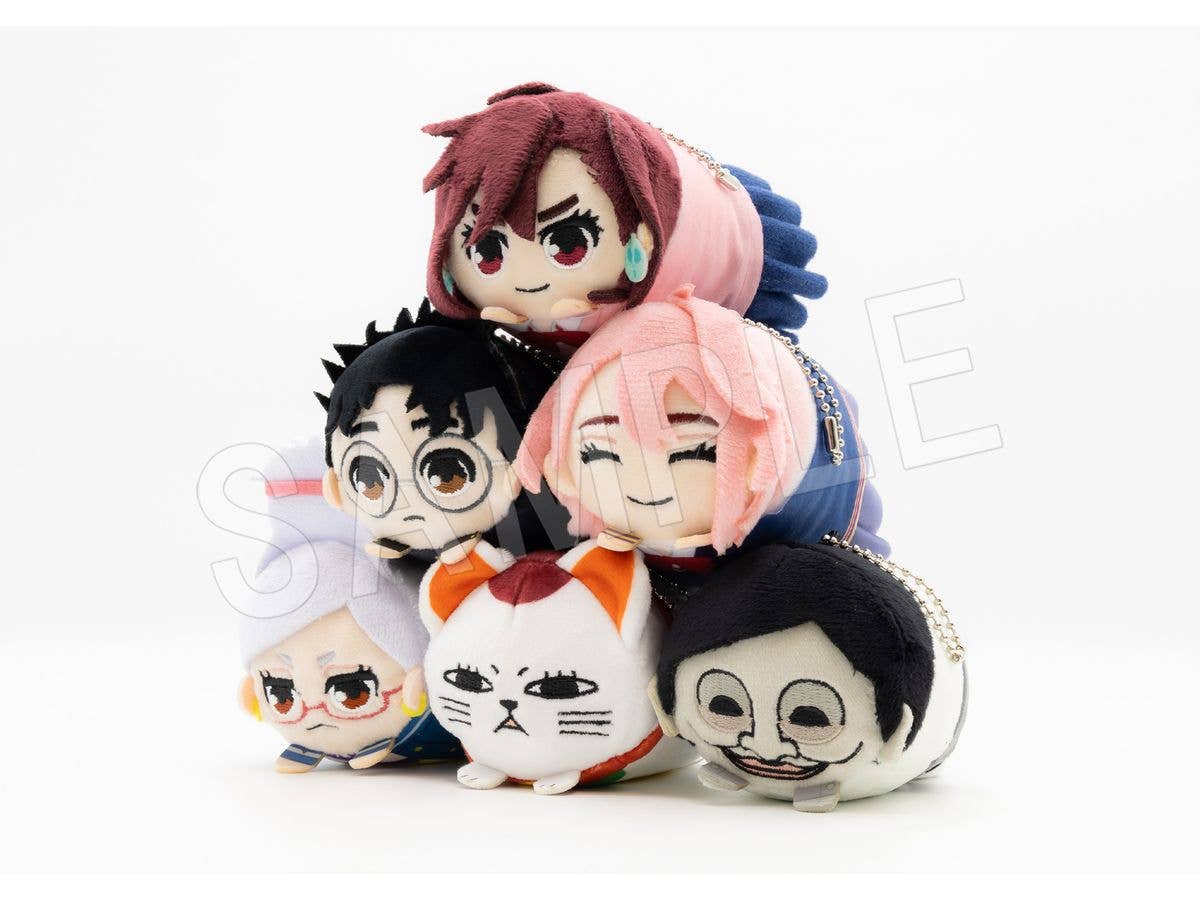 ダンダダン: もちころりんぬいぐるみマスコット 1Box 6pcs