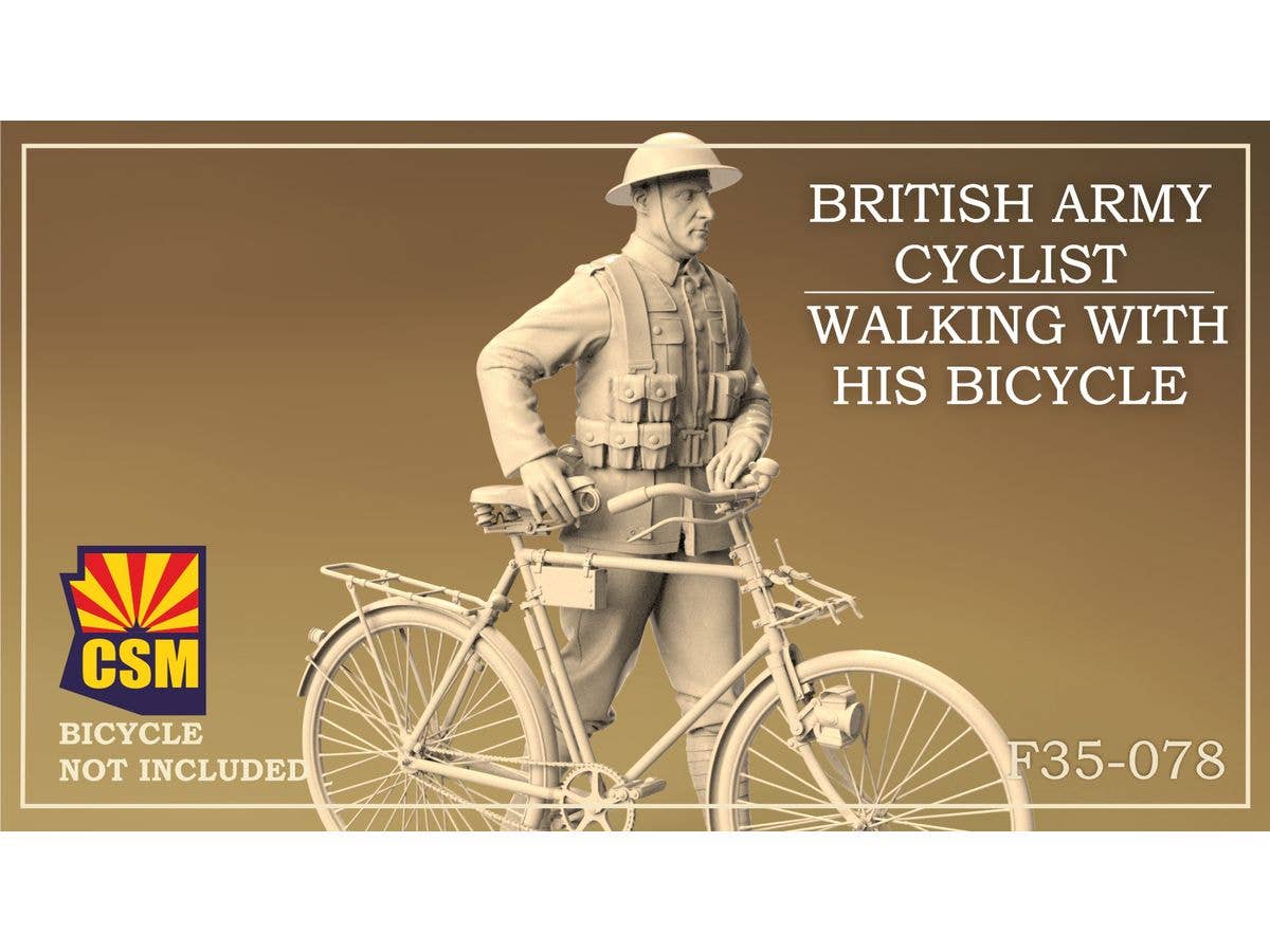 1/35 WW.I イギリス軍自転車ライダー 2