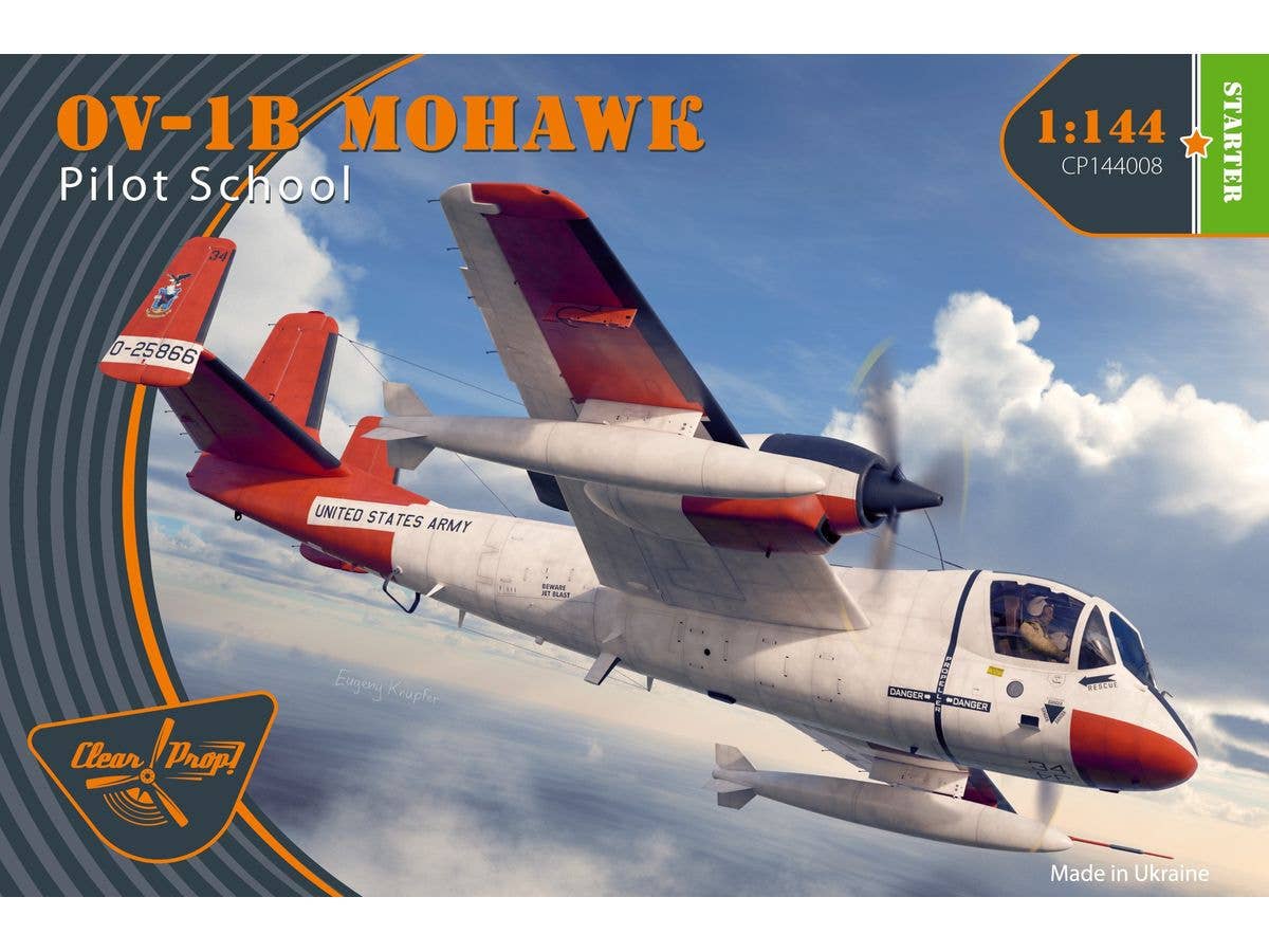 1/144 OV-1B モホーク 米海軍テストパイロット学校