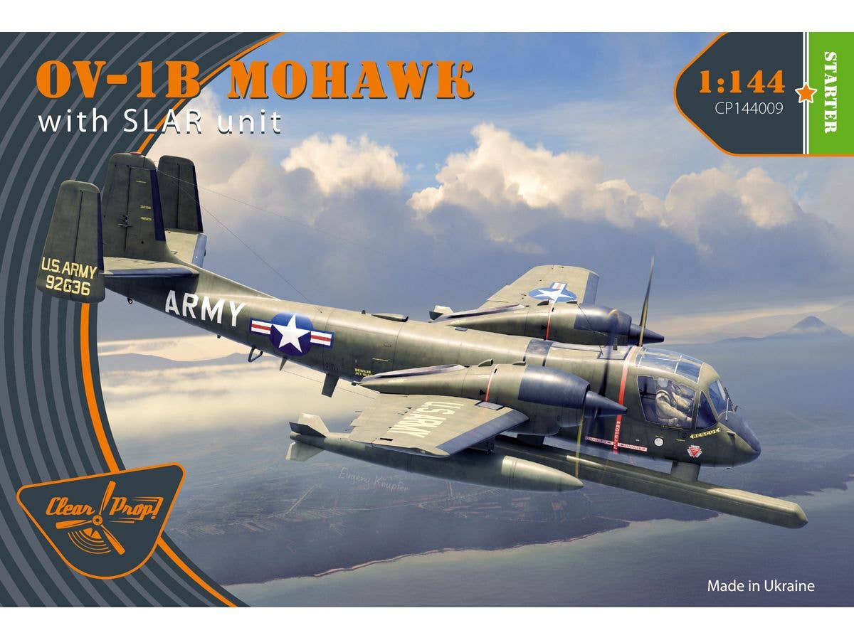 1/144 OV-1B モホークw/SLAR (側方監視機上レーダー)