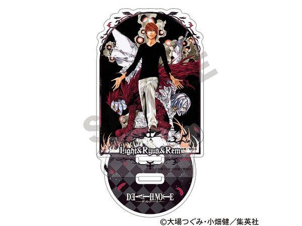 DEATH NOTE: ジオラマアクリルスタンド 夜神月 リューク レム